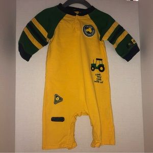 John Deere boys romper size 3/6 months